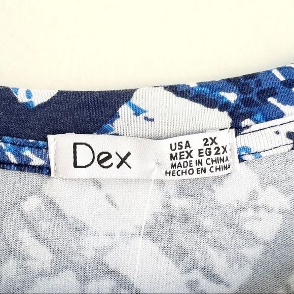 Dex Blue Design Tank - Picture 4 of 4